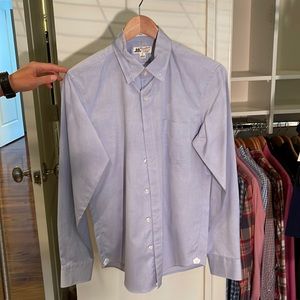 COPY - J Crew Thomas Mason light blue dress shirt size S